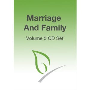 Marriage and Family Volume 5 CD Set
